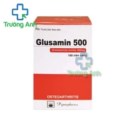 Glusamin 500 Pymepharco - Giảm triệu chứng của thoái hóa khớp gối nhẹ và trung bình
